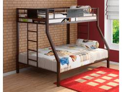 Двухъярусная кровать Гранада коричневый