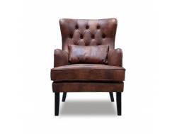 Кресло Альба коричневое