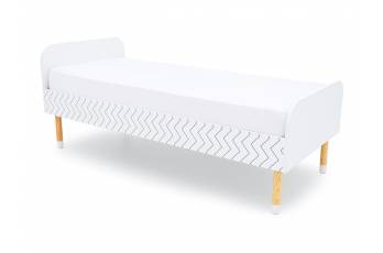 Кровать Stumpa Классика с рисунком Геометрия Зигзаги