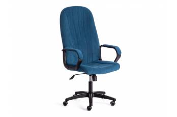 Кресло офисное СН888 LT флок синий