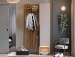 Прихожая Мебельсон К4 дуб крафт золотой/кашемир