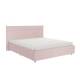 Кровать 1600 Альба нежно-розовый