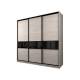 Шкаф-купе Max МШ-23-6-27/2-999 пленка Oracal черная