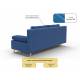 Диван Булдым Синий Forward 785