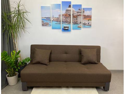 Диван-кровать Поло Эконом Neo Chocolate