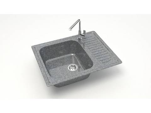 Мойка прямоугольная Арлин Z15Q8 темно-серый