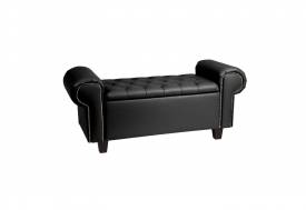 Банкетка Милан черный