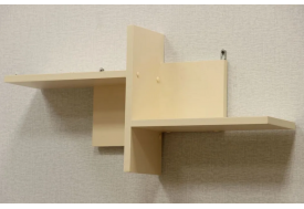 Полка настенная Д3 бежевый