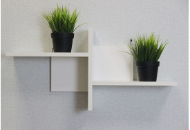 Полка настенная Д3 Белый