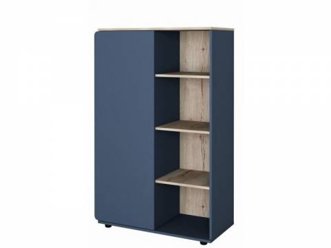 Шкаф комбинированный Дельта-Лофт 13 дуб ирландский/черный