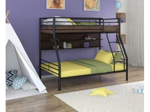 Двухъярусная кровать Гранада - 2 П черный