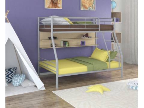 Двухъярусная кровать Гранада - 2 П Серый