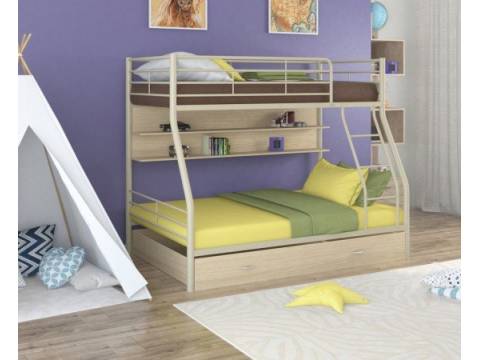 Двухъярусная кровать Гранада - 2 ПЯ слоновая кость