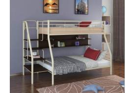 Двухъярусная кровать Толедо 1П слоновая кость венге