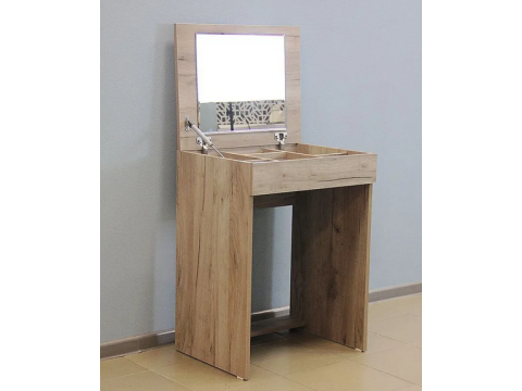 Туалетный столик Эксон Дуб крафт серый