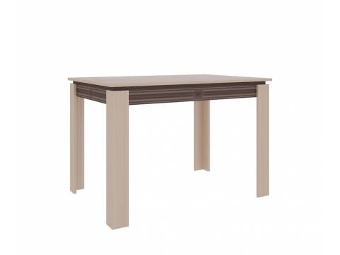 Обеденный стол раскладной Гермес 1 дуб млечный/венге