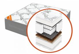 Матрас 90х190 Mega mult зима-лето MultiPocket Gray Night