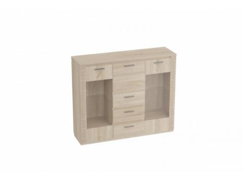 Комод с баром Элана дуб сонома