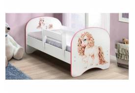Кровать детская с фотопечатью без ящика Единорог