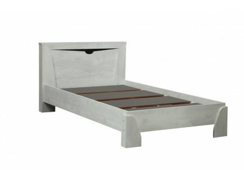 Кровать 33.07 Лючия с настилом (900) бетон пайн