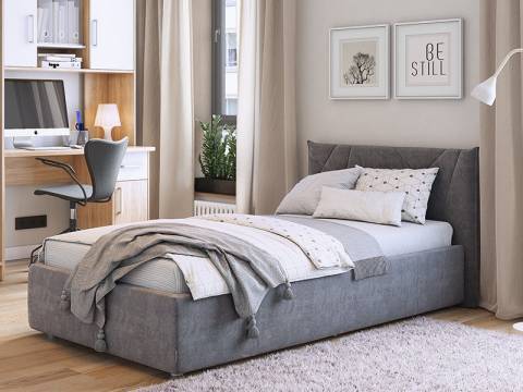 Кровать 900 Бест графит