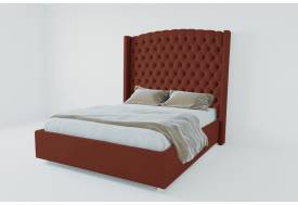Кровать Берлин люкс Бордо с подъемным механизмом 03ЛБР
