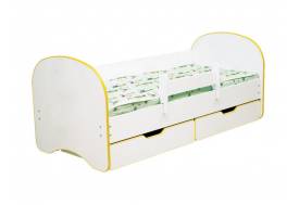 Кровать детская Радуга с 2-мя ящиками