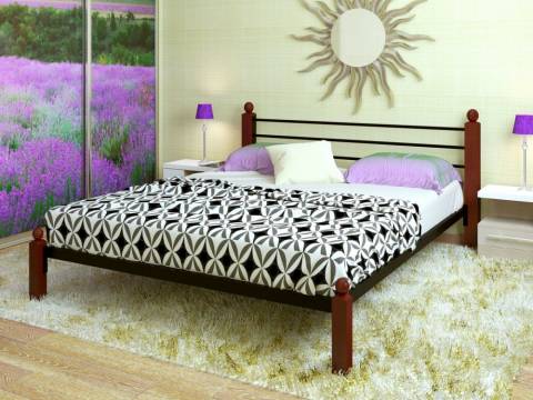 Кровать полутороспальная Милана Lux