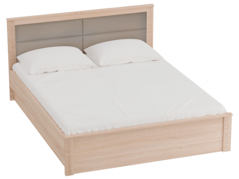 Кровать двухспальная 1200 Элана дуб сонома