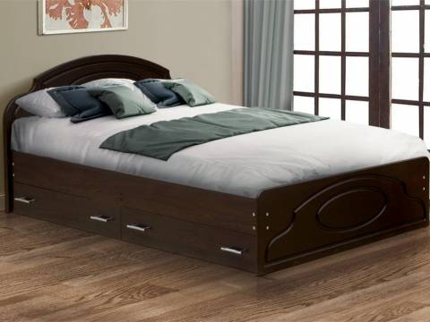 Кровать двуспальная с ящиками Венеция 2