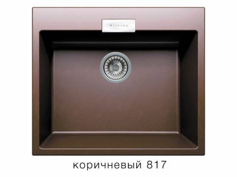 Кухонная мойка Tolero Loft TL580 Коричневый 817