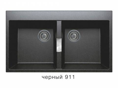 Кухонная мойка Tolero Loft TL862 Черный 911
