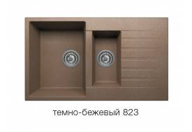 Кухонная мойка Tolero R-118 Темно-бежевый 823