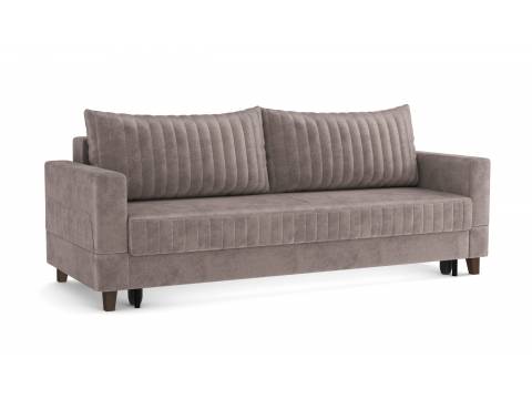 Диван ЕвроМагнат велюр тенерифе стоун