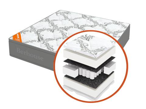 Матрас Mega холкон TFK Gray Night 180х200