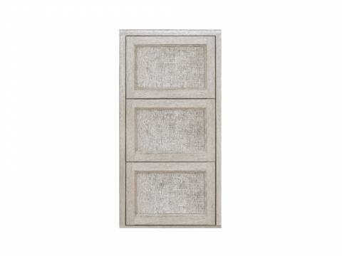 Обувница Комфорт 3 секции Ф003 Дуб скальный светлый