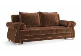 Диван Порто велюр тенерифе шоколад