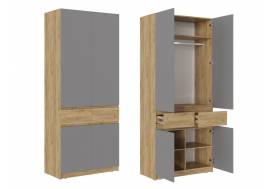 Шкаф двухстворчатый ШК-001 Бостон ЛДСП