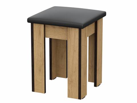 Табурет №1 NN Дуб Золотой