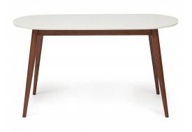 Стол обеденный раскладной Bosco Боско Белый-Коричневый