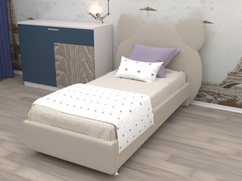 Кровать Котя с ортопедическим основанием 02КОТЯ 1200*2000