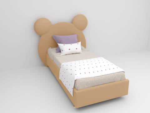 Кровать Миша с ортопедическим основанием 900*2000