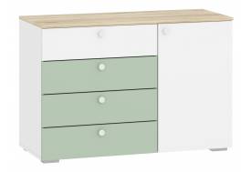 Комод Банни НМ 041.39 фасад Макарун