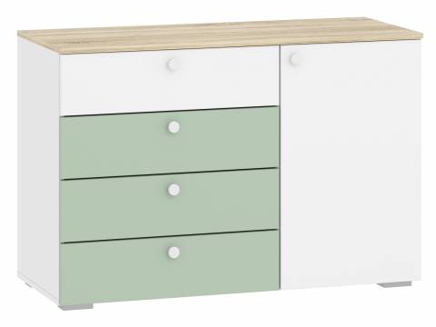 Комод Банни НМ 041.39 фасад Макарун