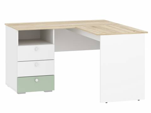 Стол письменный Банни НМ 041.41 фасад Макарун