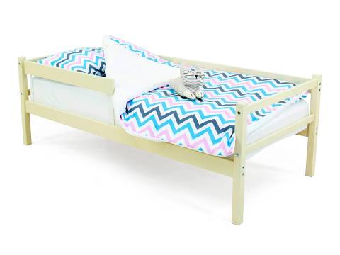 Кровать-тахта Svogen с бортиком бежевый