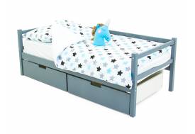 Кровать-тахта Svogen с ящиками графит