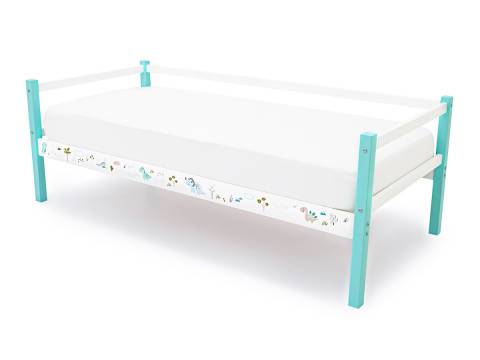 Кровать-тахта Svogen с фотопечатью динозаврики