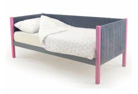 Кровать-тахта мягкая Svogen лаванда-графит