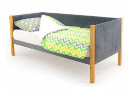 Кровать-тахта мягкая Svogen дерево-графит